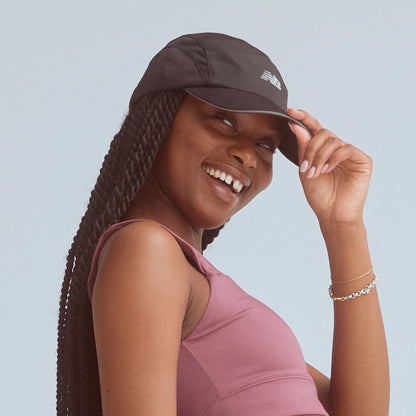 Gorra 5 paneles Performance V 3.0 de New Balance - Negro