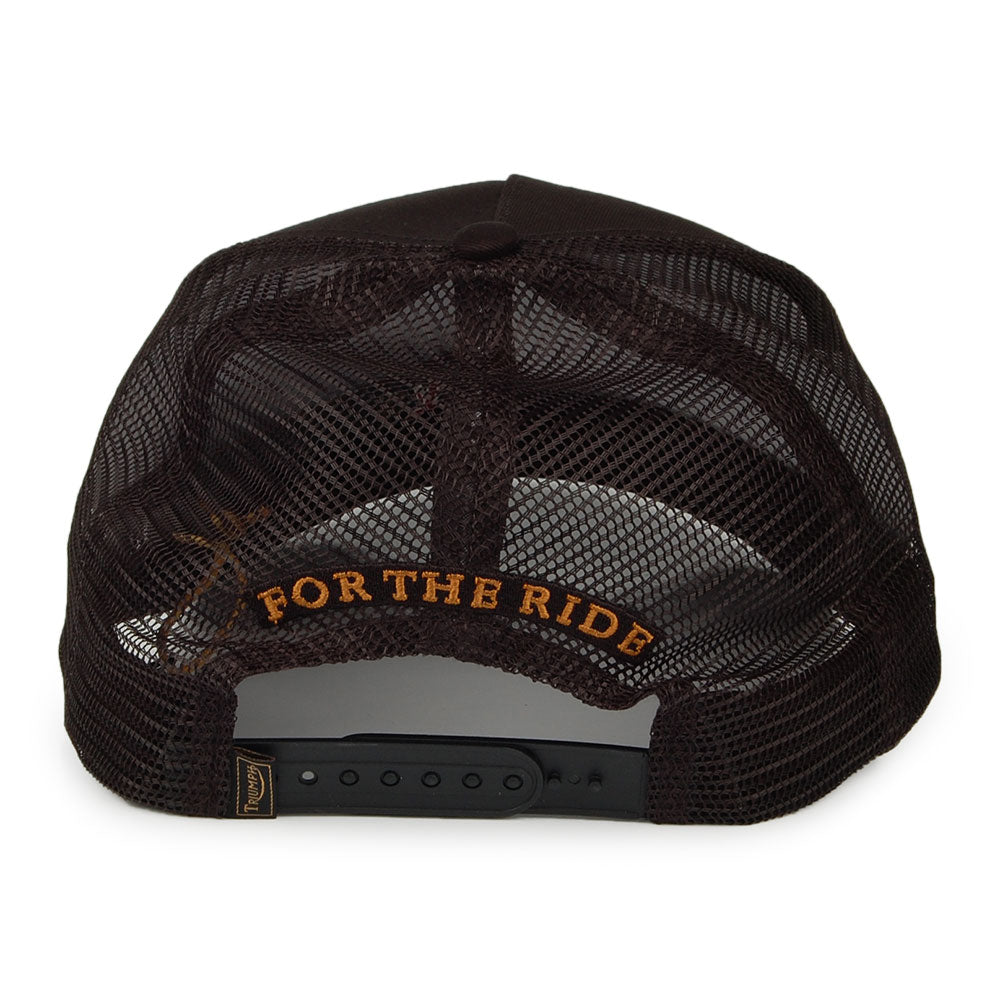 Gorra Trucker Oil de Triumph Motorcycles - Negro
