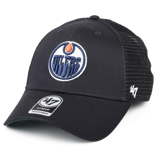 Gorra Trucker NHL Branson MVP Edmonton Oilers de 47 Brand - Azul Marino