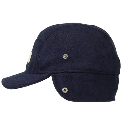 Gorra 5 paneles Samuen con orejeras de Barts - Azul Marino