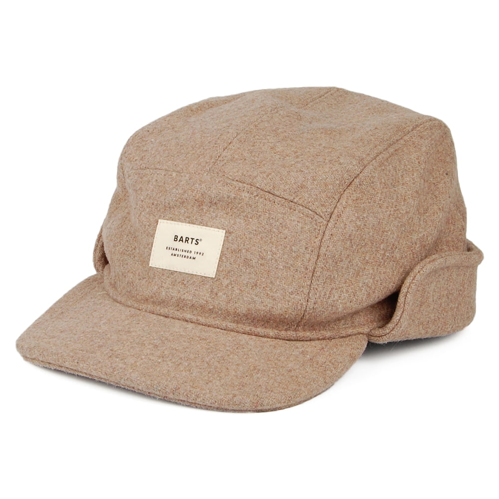 Gorra 5 paneles Samuen con orejeras de Barts - Arena