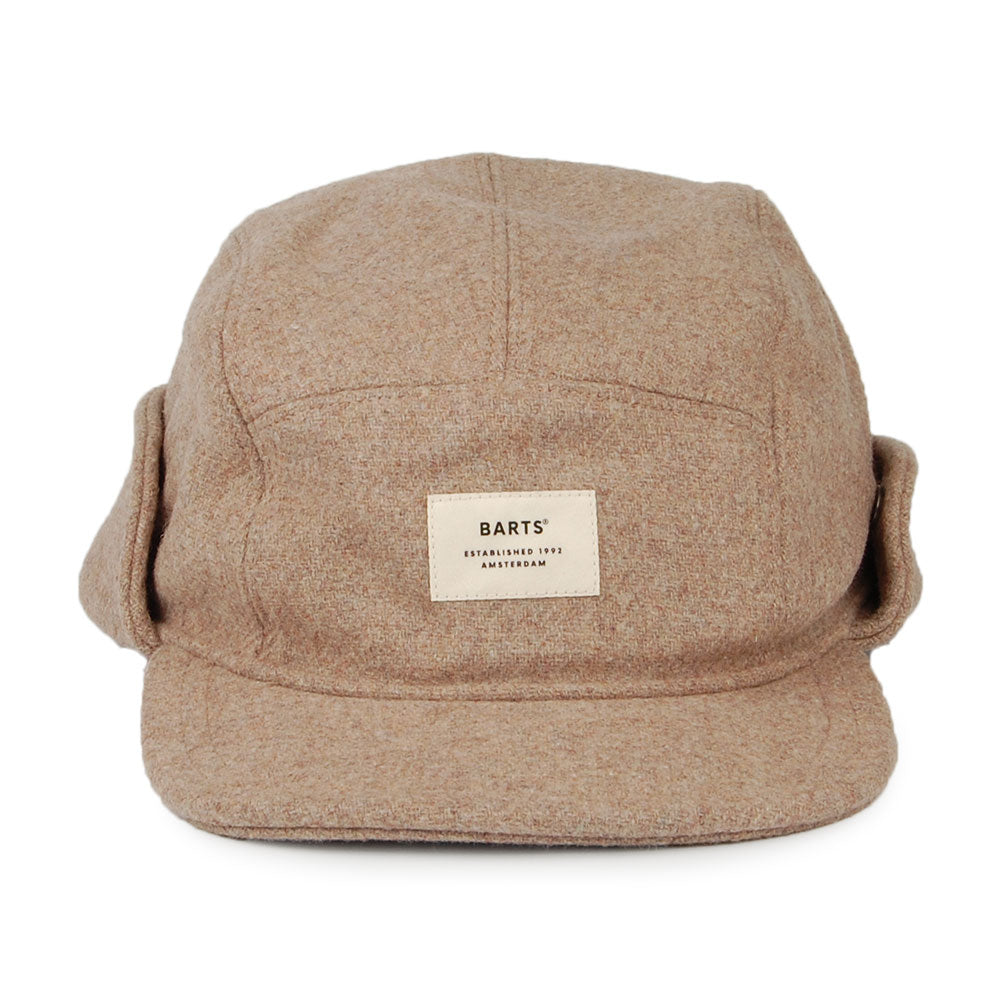 Gorra 5 paneles Samuen con orejeras de Barts - Arena