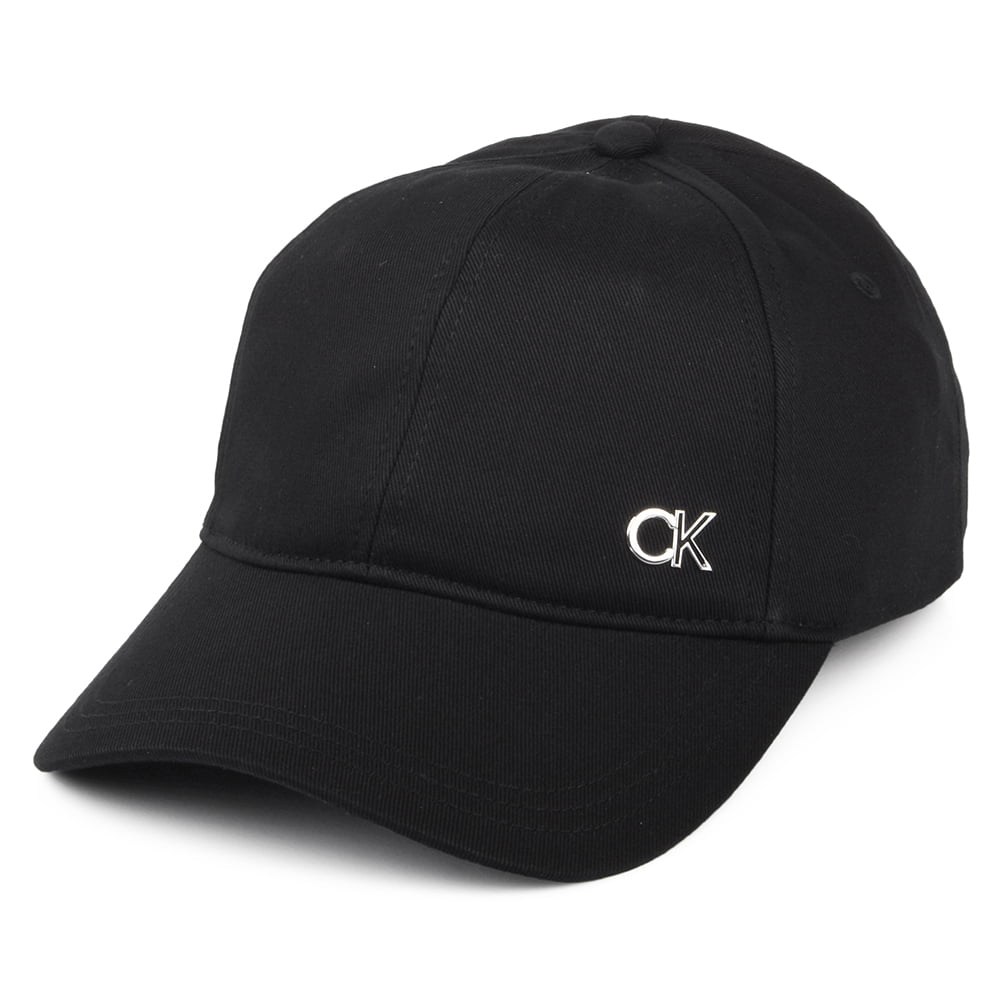 Gorra de béisbol Metal CK de Calvin Klein - Negro