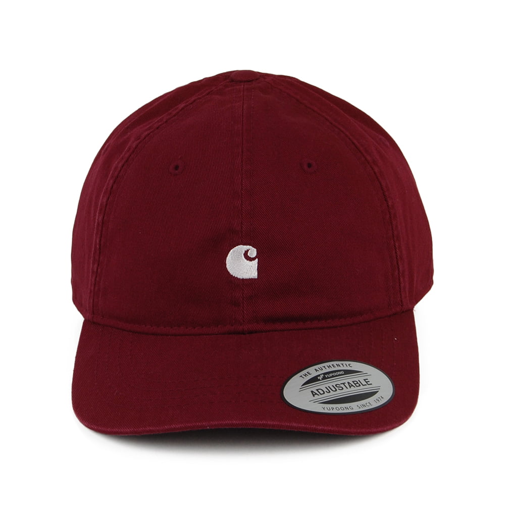 Gorra de béisbol Madison Logo de Carhartt WIP - Burdeos
