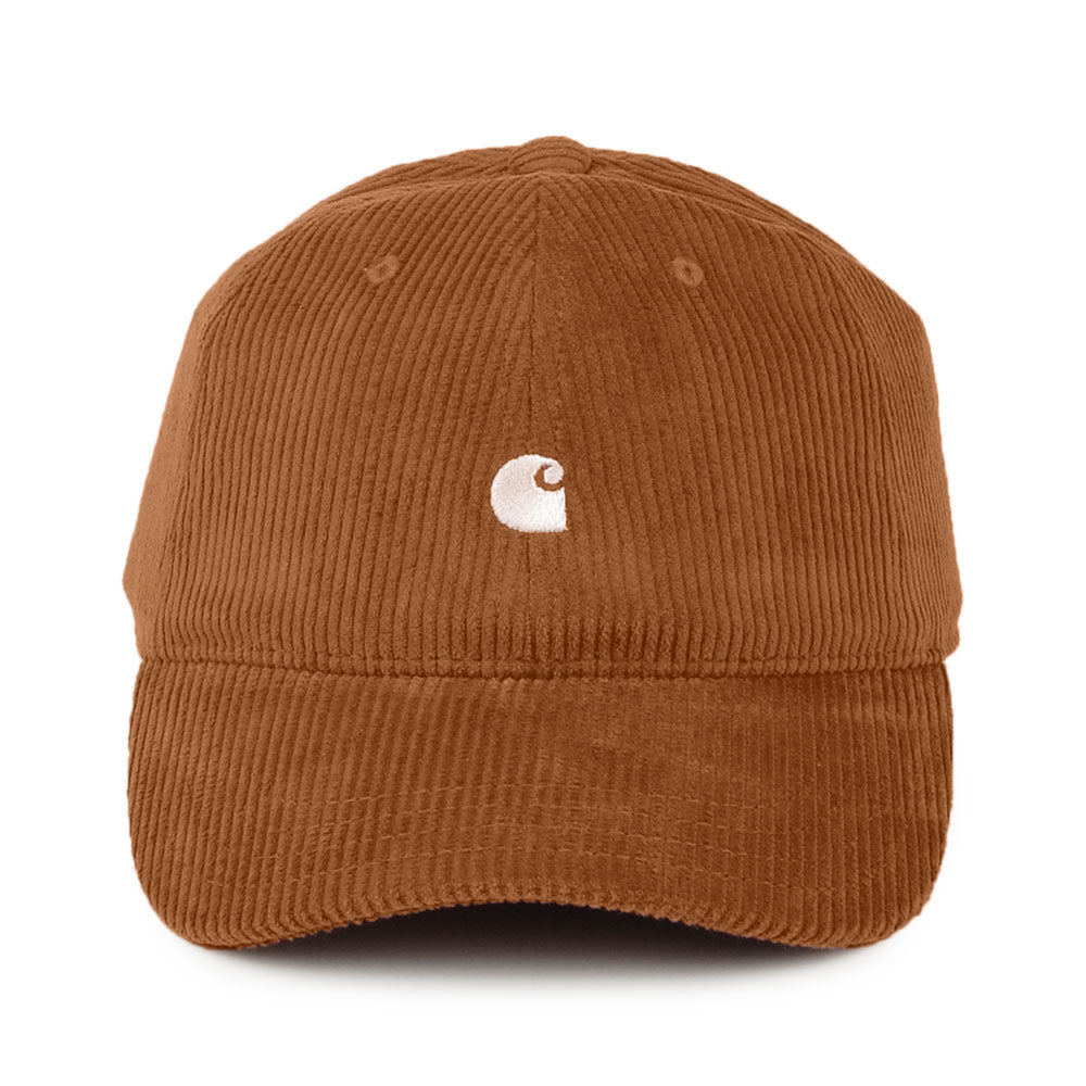 Gorra de béisbol Harlem de pana de Carhartt WIP - Rojo Óxido