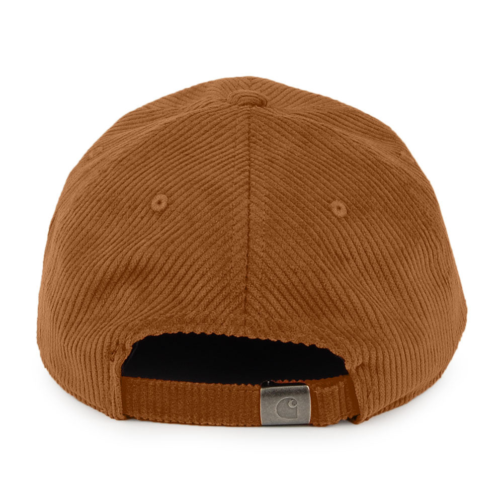 Gorra de béisbol Harlem de pana de Carhartt WIP - Rojo Óxido
