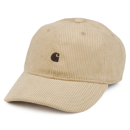 Gorra de béisbol Harlem de pana de Carhartt WIP - Kaki
