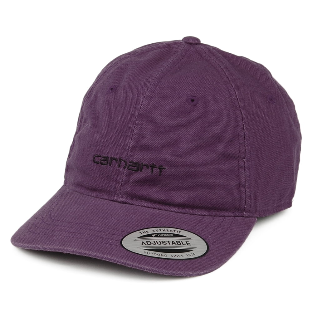 Gorra de béisbol Coach de algodón de Carhartt WIP - Morado