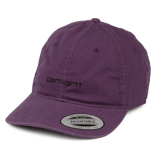 Gorra de béisbol Coach de algodón de Carhartt WIP - Morado