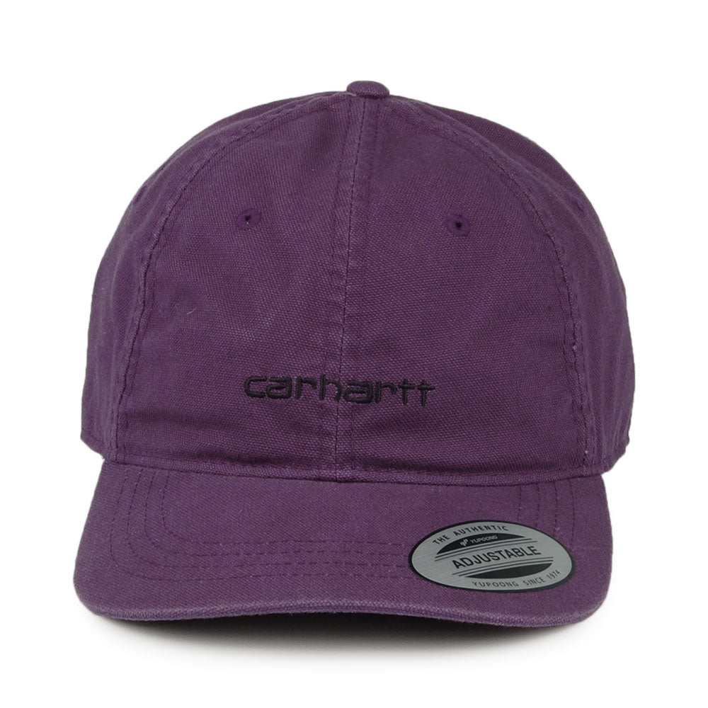 Gorra de béisbol Coach de algodón de Carhartt WIP - Morado