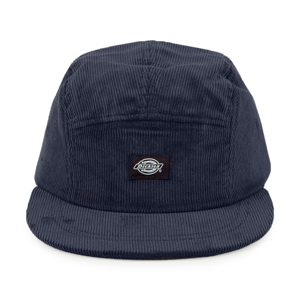 Gorra 5 paneles Hornbeck de pana de Dickies - Azul Marino