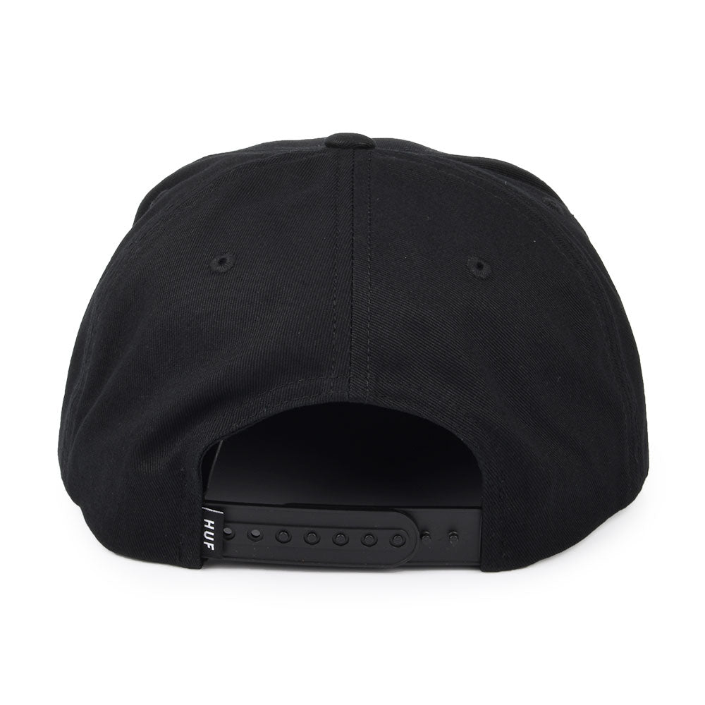 Gorra Snapback Box Logo sin estructurar de HUF - Negro