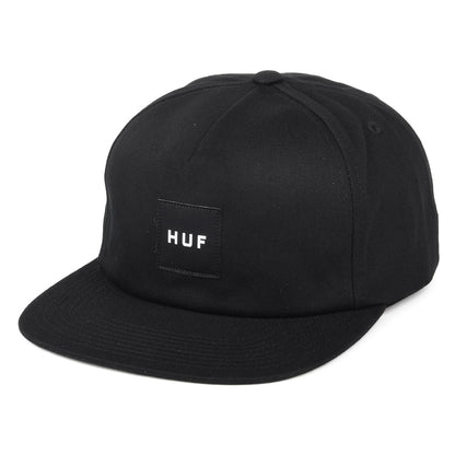 Gorra Snapback Box Logo sin estructurar de HUF - Negro