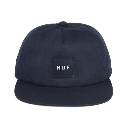 Gorra Snapback Box Logo sin estructurar de HUF - Azul Marino