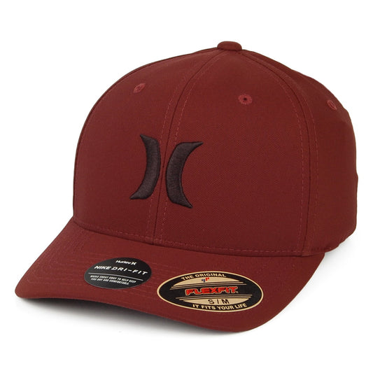 Gorra de béisbol Dri-Fit One & Only Flexfit de Hurley - Burdeos