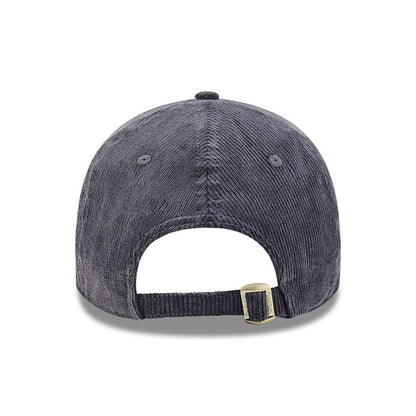 Gorra de béisbol 9FORTY de pana Manchester United de New Era - Pizarra