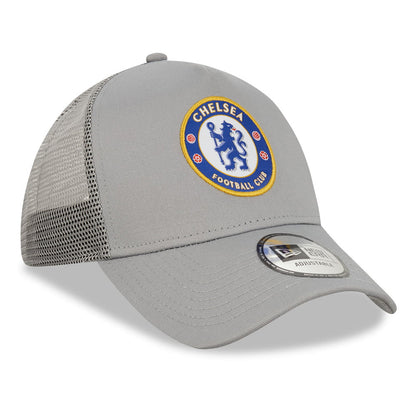 Gorra Trucker 9FORTY A-Frame Chelsea FC de New Era - Gris