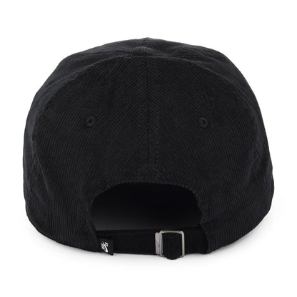 Gorra de béisbol H86 de pana de Nike SB - Negro