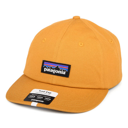 Gorra de béisbol P-6 Label de algodón orgánico de Patagonia - Mostaza