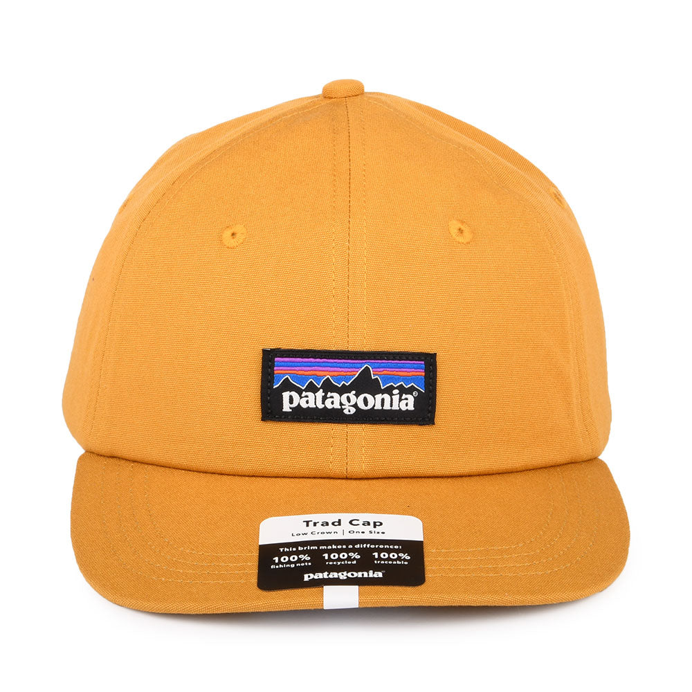 Gorra de béisbol P-6 Label de algodón orgánico de Patagonia - Mostaza