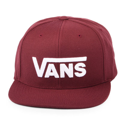 Gorra Snapback Drop V II de Vans - Vino