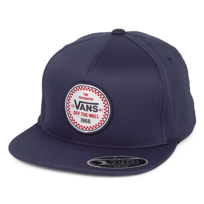 Gorra Snapback unisex Checker 66 110 de Vans - Azul