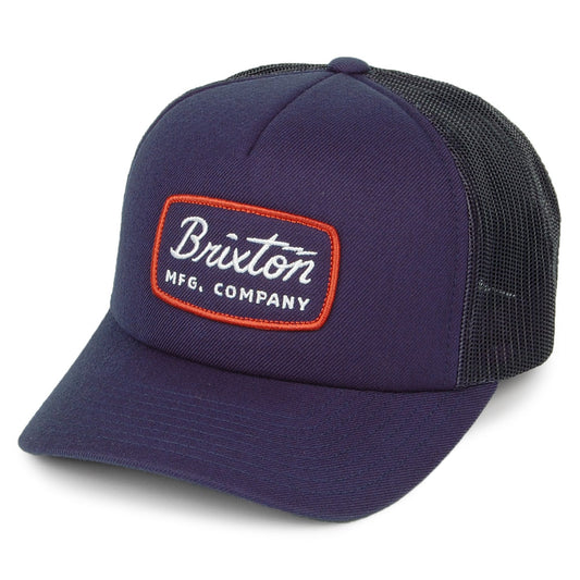 Gorra Trucker Jolt MP Malla de Brixton - Azul Marino Lavado