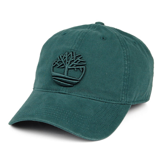 Gorra de béisbol Soundview de lona de algodón de Timberland - Verdemar