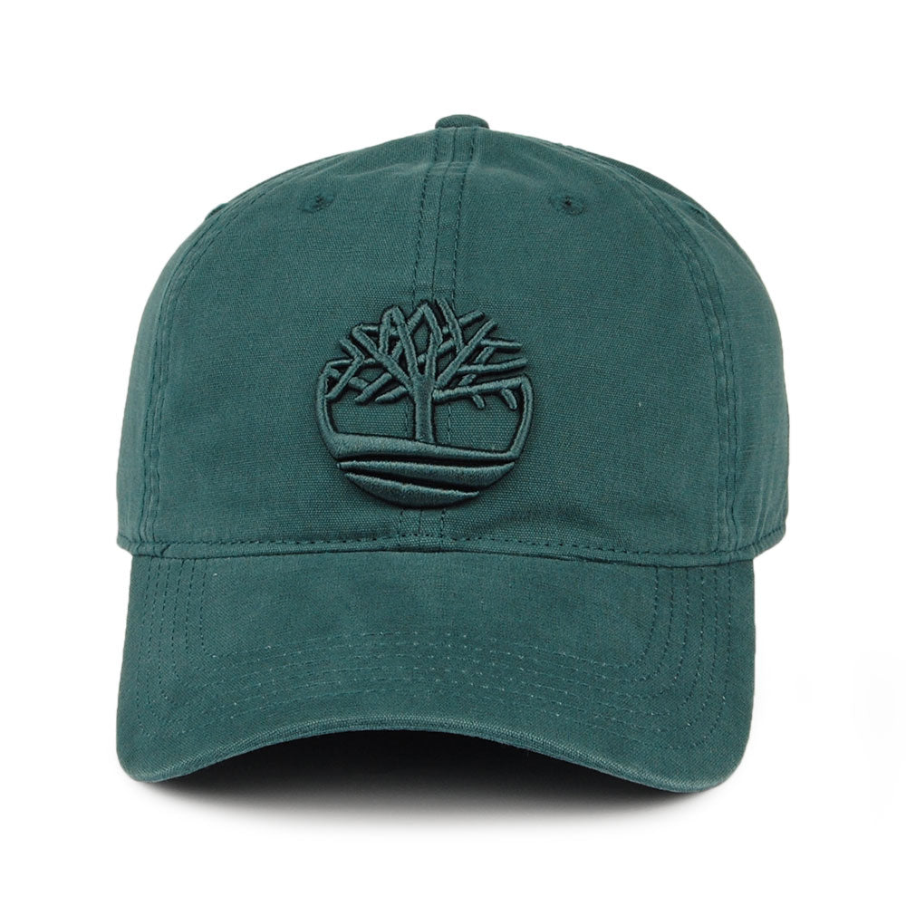 Gorra de béisbol Soundview de lona de algodón de Timberland - Verdemar
