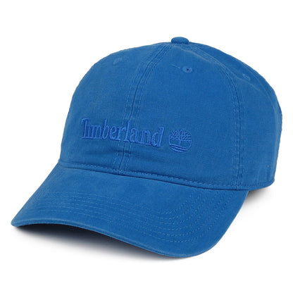 Gorra de béisbol Cooper Hill de lona de algodón de Timberland - Azul Radiante