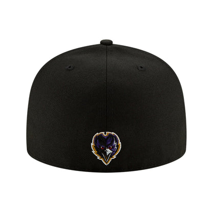 Gorra de béisbol 59FIFTY NFL Elements 2.0 Baltimore Ravens de New Era - Negro