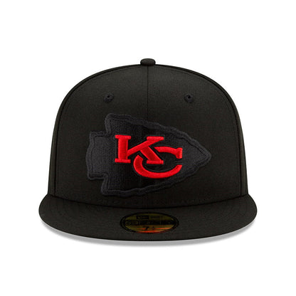 Gorra de béisbol 59FIFTY NFL Elements 2.0 Kansas City Chiefs de New Era - Negro