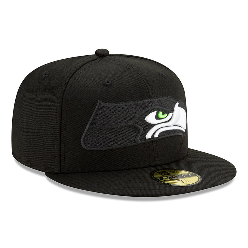 Gorra de béisbol 59FIFTY NFL Elements 2.0 Seattle Seahawks de New Era - Negro