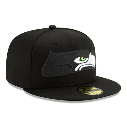 Gorra de béisbol 59FIFTY NFL Elements 2.0 Seattle Seahawks de New Era - Negro