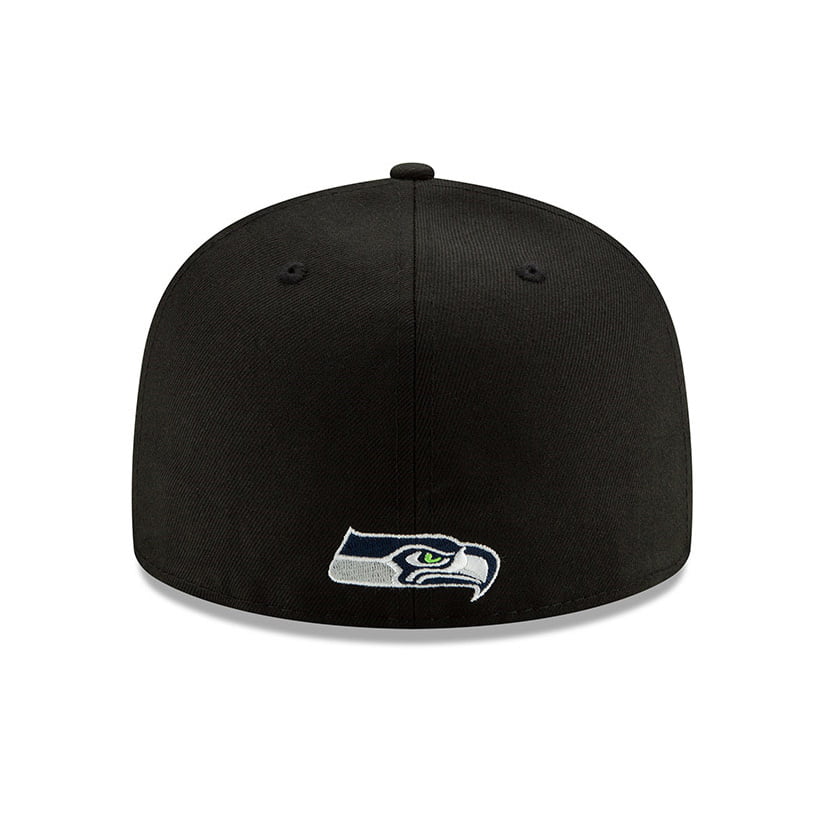 Gorra de béisbol 59FIFTY NFL Elements 2.0 Seattle Seahawks de New Era - Negro