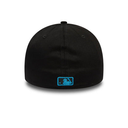 Gorra de béisbol 39THIRTY MLB League Essential I New York Yankees de New Era - Negro-Turquesa