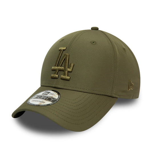 Gorra de béisbol 9FORTY MLB Tonal Nylon L.A. Dodgers de New Era - Verde Oliva
