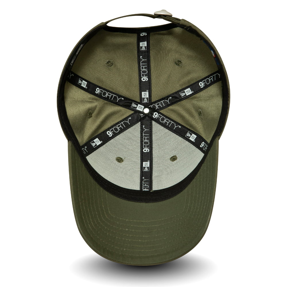 Gorra de béisbol 9FORTY MLB Tonal Nylon L.A. Dodgers de New Era - Verde Oliva