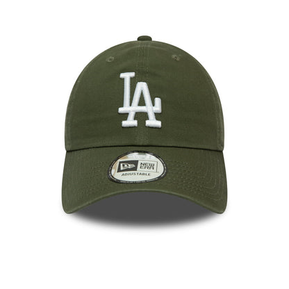 Gorra de béisbol 9TWENTY MLB Washed Casual Classic L.A. Dodgers de New Era - Oliva-Blanco
