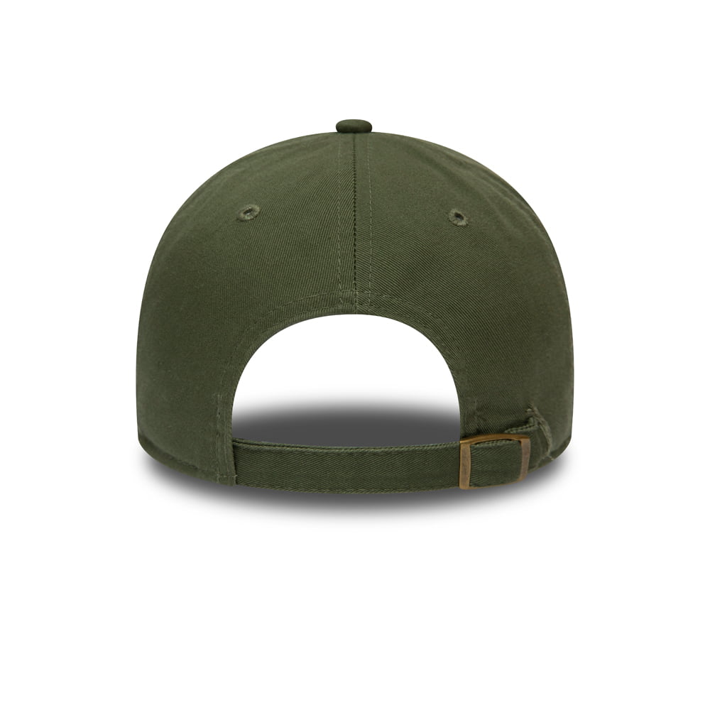 Gorra de béisbol 9TWENTY MLB Washed Casual Classic L.A. Dodgers de New Era - Oliva-Blanco