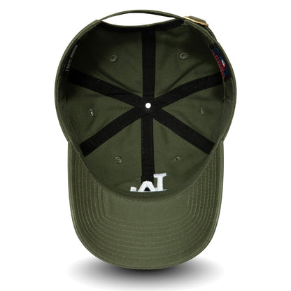 Gorra de béisbol 9TWENTY MLB Washed Casual Classic L.A. Dodgers de New Era - Oliva-Blanco