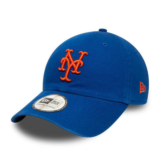 Gorra de béisbol 9TWENTY MLB Washed Casual Classic New York Mets de New Era - Azul