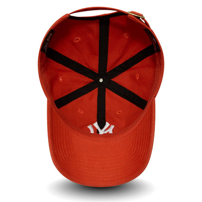 Gorra de béisbol 9TWENTY MLB Washed Casual Classic New York Yankees de New Era - Naranja