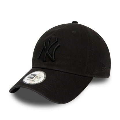 Gorra de béisbol 9TWENTY MLB Washed Casual Classic New York Yankees de New Era - Negro