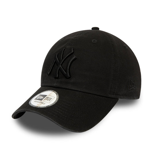 Gorra de béisbol 9TWENTY MLB Washed Casual Classic New York Yankees de New Era - Negro