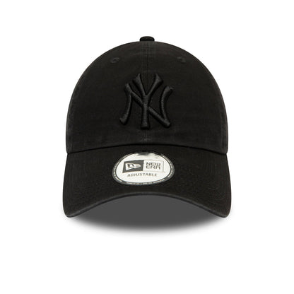 Gorra de béisbol 9TWENTY MLB Washed Casual Classic New York Yankees de New Era - Negro