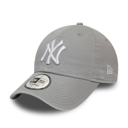 Gorra de béisbol 9TWENTY MLB Washed Casual Classic New York Yankees de New Era - Gris