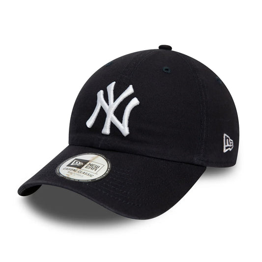 Gorra de béisbol 9TWENTY MLB Washed Casual Classic New York Yankees de New Era - Azul Marino-Blanco