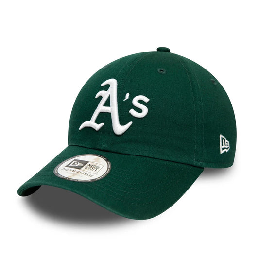 Gorra de béisbol 9TWENTY MLB Washed Casual Classic Oakland Athletics de New Era - Verde