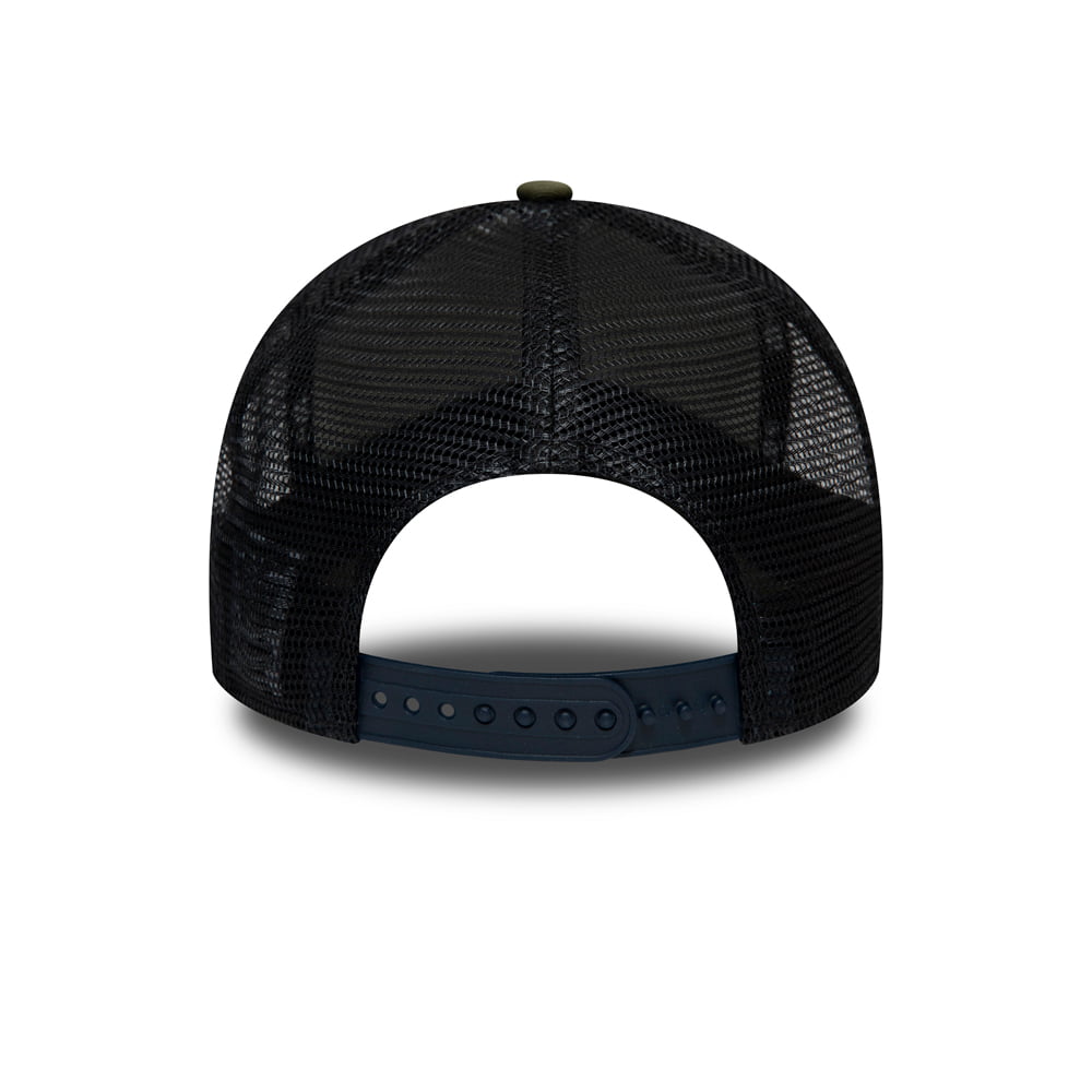 Gorra Trucker Hawaii Location de New Era - Verde Oliva
